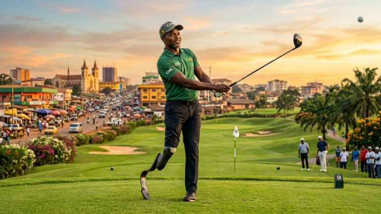 Issa Nlareb : Des Rues de Yaoundé au Sommet du Paragolf