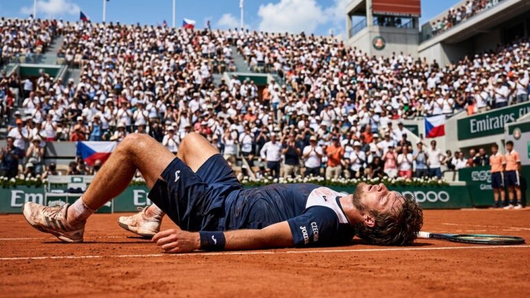 Jakub Mensik Effondré Après Victoire Épique à Roland-Garros