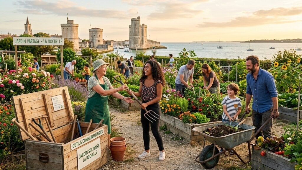 Jardins Partagés La Rochelle : Appel aux Dons pour Matériel Collectif