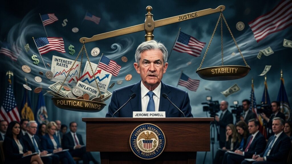 Jerome Powell Alerte sur la Résistance de la Fed Face aux Pressions