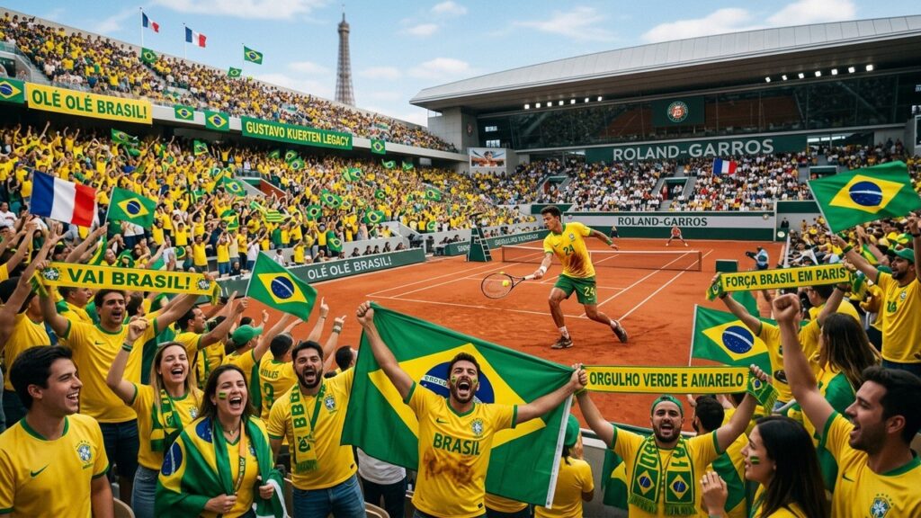 João Fonseca : Les Fans Brésiliens Enflammés à Roland-Garros