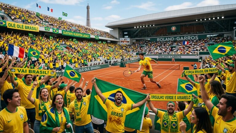 João Fonseca : Les Fans Brésiliens Enflammés à Roland-Garros