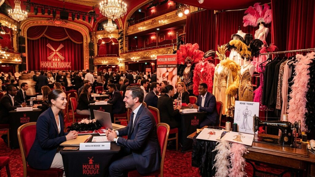 Job Dating Inédit au Moulin Rouge : Costumiers et Plumassiers Recrutés