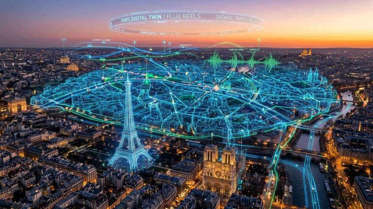 Jumeau Digital de Paris : Révolution pour Gérer la Ville ?