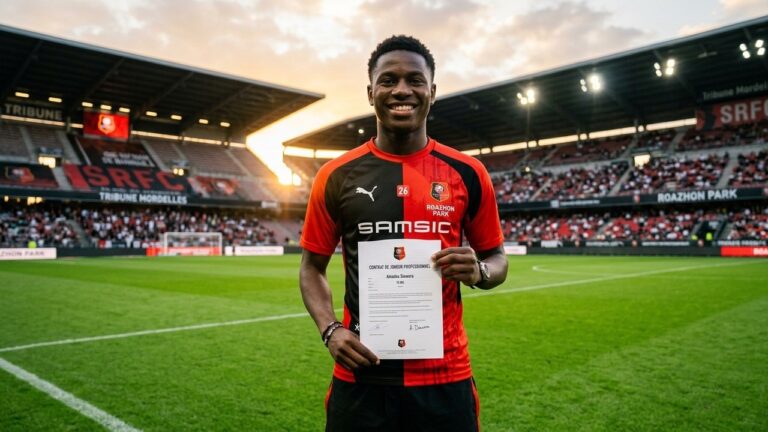 Kenny Assignon Signe Son Premier Contrat Pro au Stade Rennais