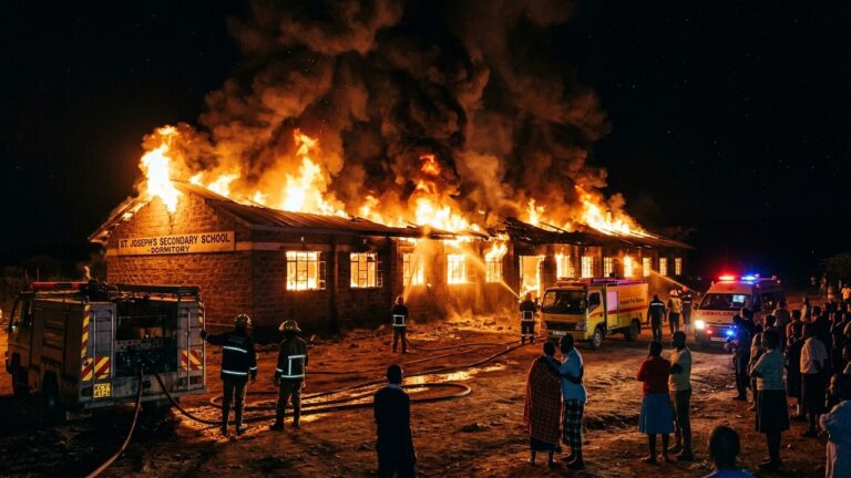 Kenya : 16 Mortes dans l&rsquo;Incendie d&rsquo;un Dortoir de Pensionnat de Filles