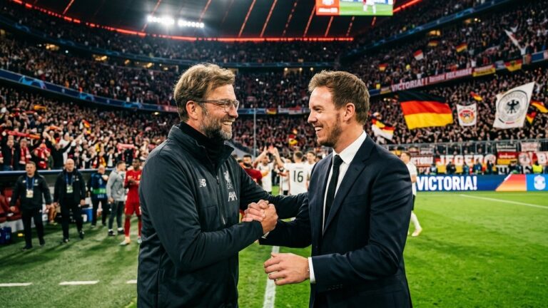 Klopp S&rsquo;excuse Auprès De Nagelsmann Après Sa Remarque Maladroite
