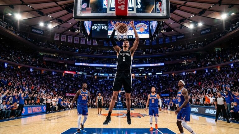 Knicks Spurs : Heure et Chaîne pour le Match 3 des Finales NBA