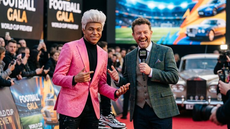 Kylian Mbappé et James Corden : le défilé mode hilarant des Bleus