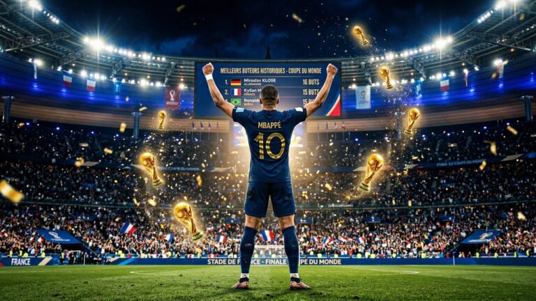 Kylian Mbappé Vise le Record Historique de Buts en Coupe du Monde