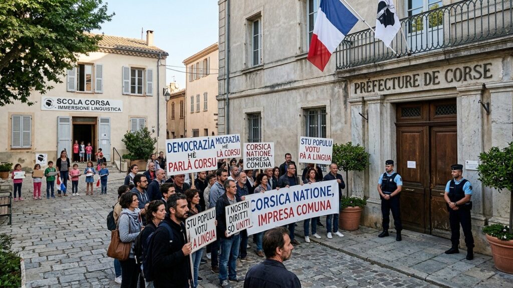 Langue Corse : Militants Pénètrent Préfecture Et Rectorat