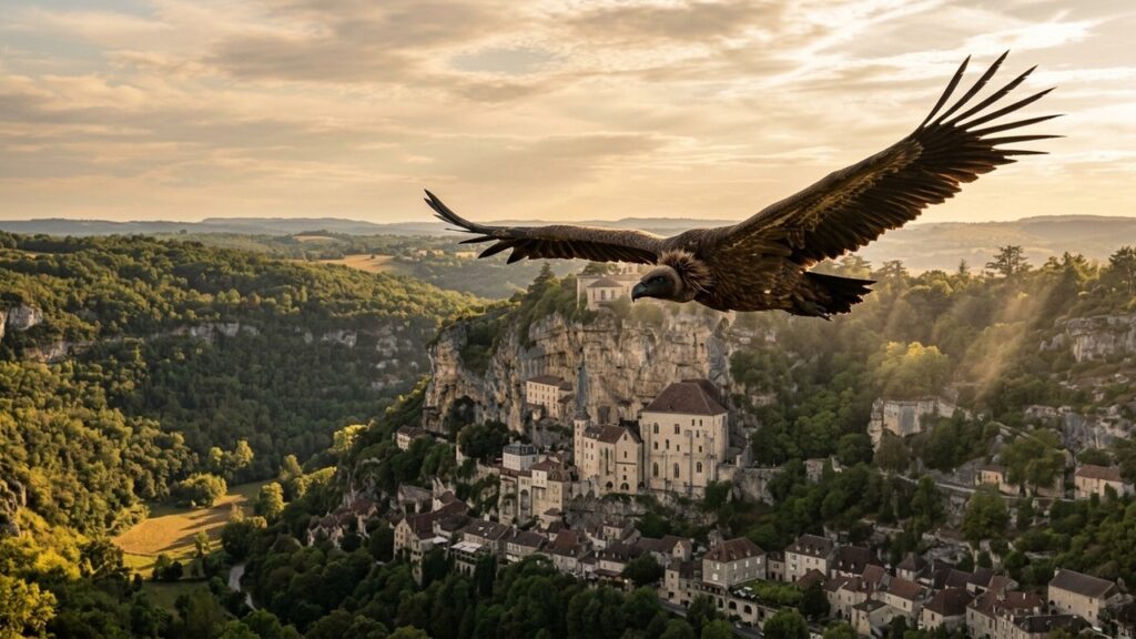 Léon le Vautour de Rocamadour : Son Épopée Buissonnière