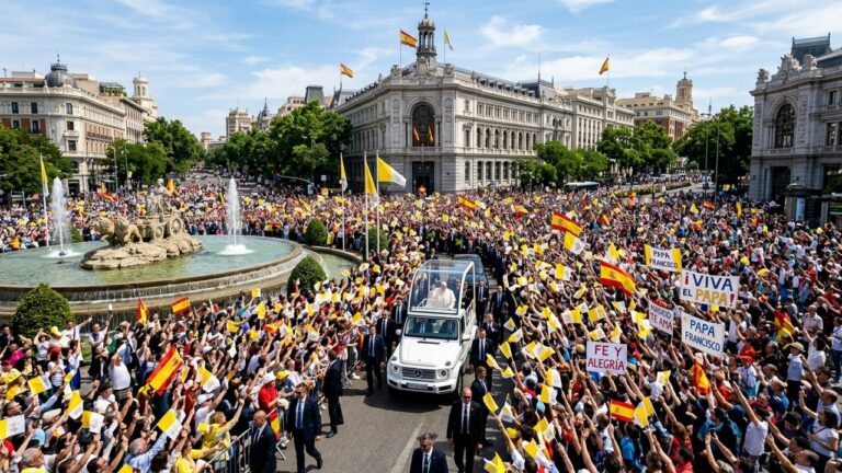 Léon XIV en Espagne : 1,2 Million de Fidèles à Madrid pour la Messe
