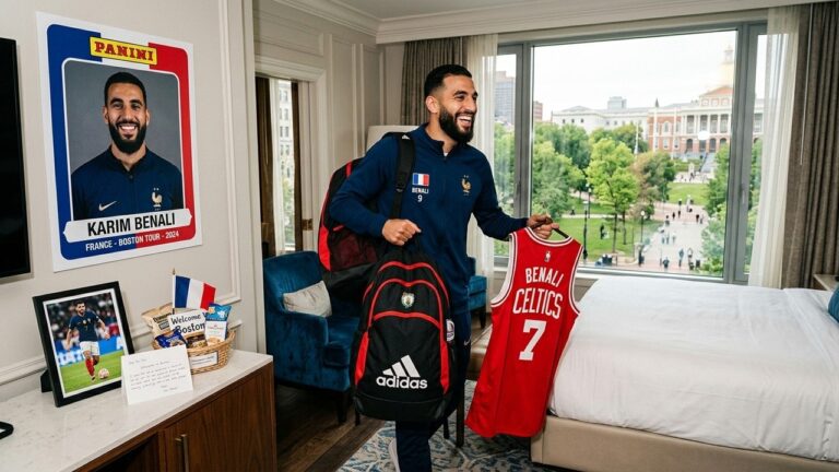 Les Bleus à Boston : Humour et Détente dans les Chambres Avant la Coupe du Monde