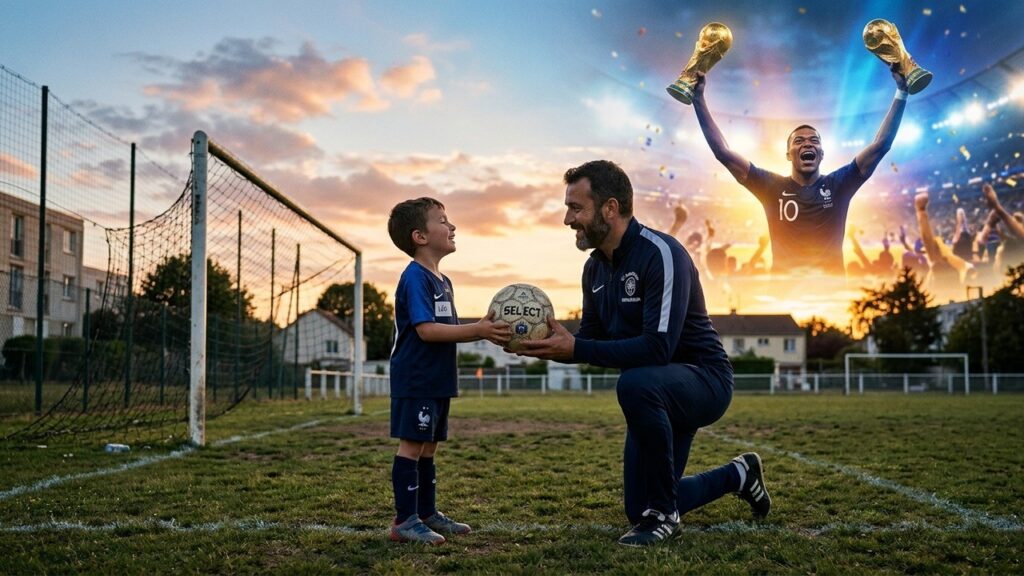 Les Rêves d&rsquo;Enfants des 26 Bleus : Histoires de leurs Premiers Coachs
