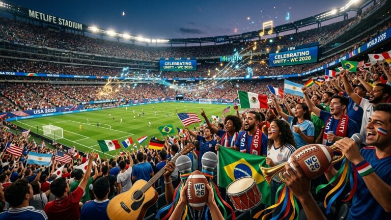 Les Tubes Mythiques de la CoupeWriting the World Cup 2026 blog article du Monde 2026 : Chants et Émotions