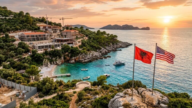 L&rsquo;Île de Trump en Albanie : Un Projet de Luxe Qui Fait Débat