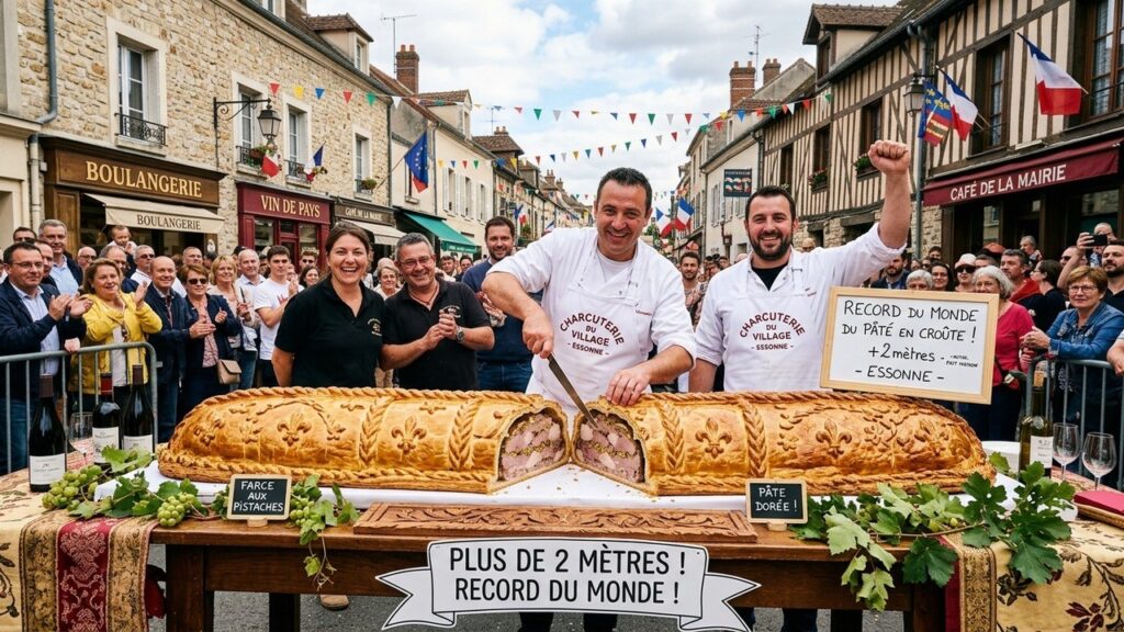Limours : Un Charcutier Tente le Record du Plus Grand Pâté en Croûte