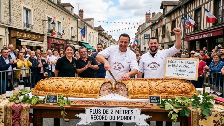 Limours : Un Charcutier Tente le Record du Plus Grand Pâté en Croûte