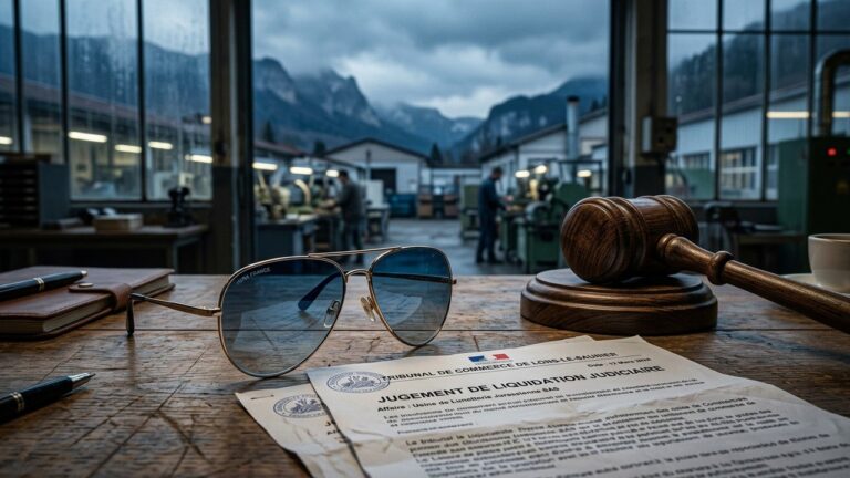 Liquidation du Fabricant des Lunettes Aviateur de Macron