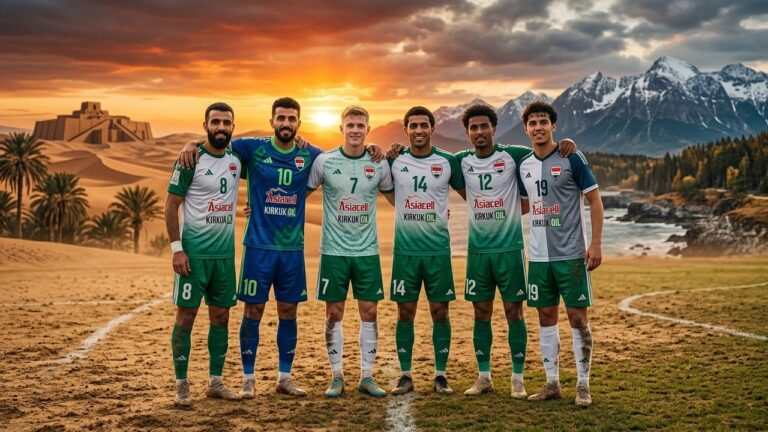 L&rsquo;Irak et sa Diaspora : Une Équipe qui Unit une Nation au Mondial