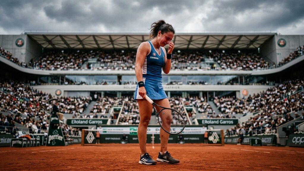 Loïs Boisson : La Déception Cruelle d’un Retour à Roland-Garros