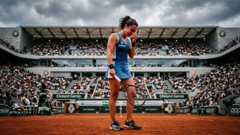 Loïs Boisson : La Déception Cruelle d’un Retour à Roland-Garros