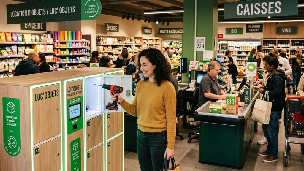 Louer Perceuse ou Raclette au Supermarché à Paris