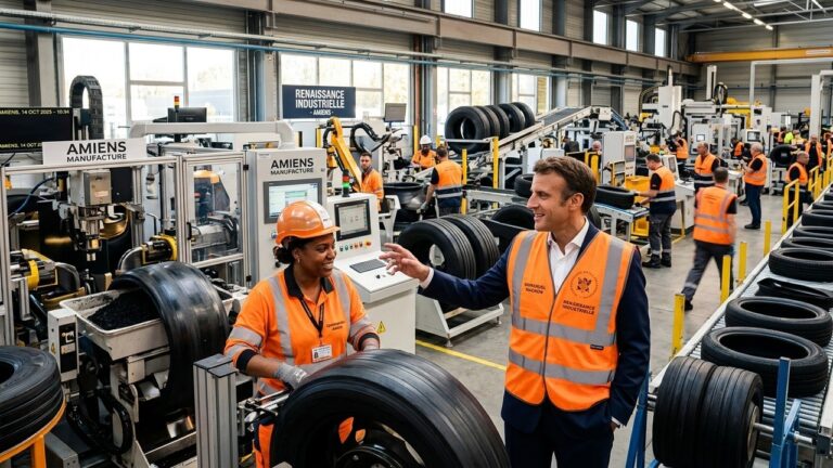 Macron À Amiens : La Réindustrialisation N’Est Pas Une Fatalité