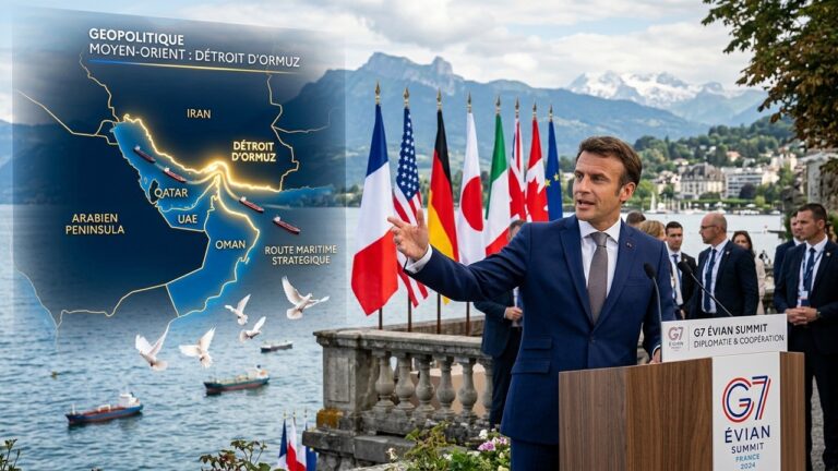 Macron au G7 : Paix au Moyen-Orient et Enjeux Mondiaux