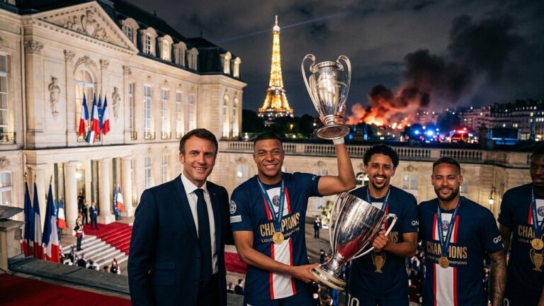 Macron Condamne Violences Après Victoire Historique du PSG
