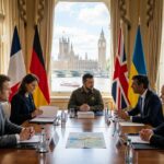 Macron Merz Starmer à Londres : Soutien Crucial à Zelensky