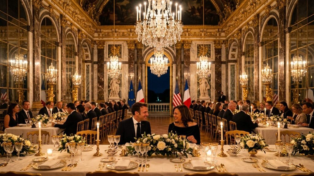 Macron Reçoit Trump À Versailles : Une Soirée Diplomatique Hors Normes