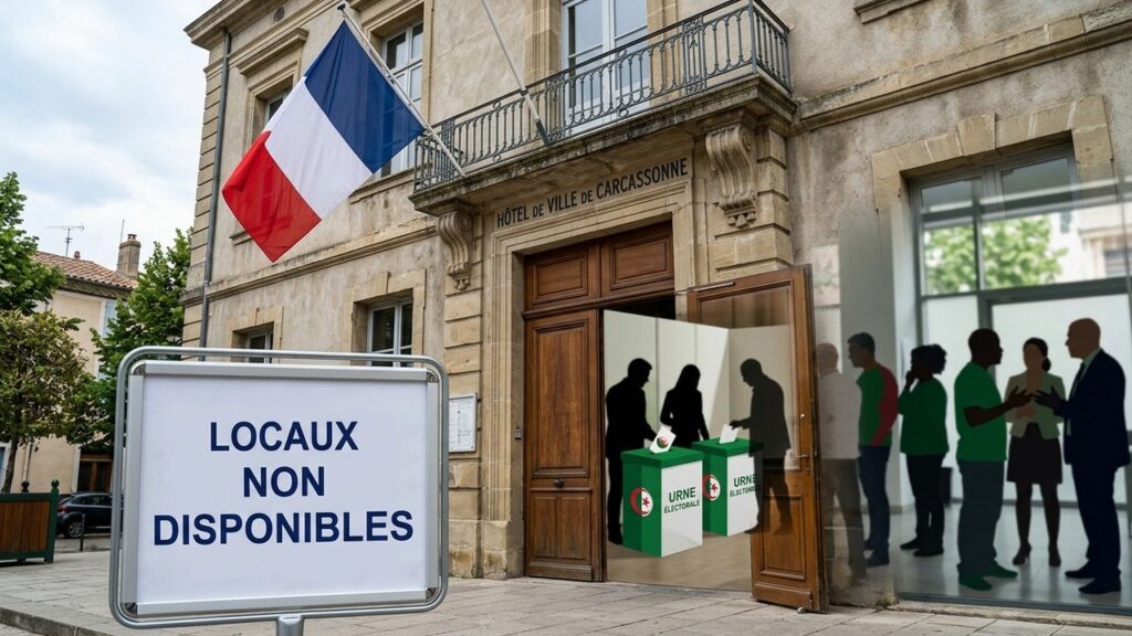 Maire RN Carcassonne Refuse Locaux Pour Élections Algériennes