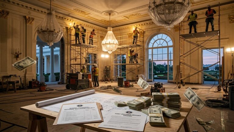 Maison Blanche : Salle De Bal À 600 Millions De Dollars