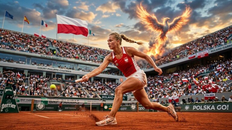Maja Chwalinska : De la Dépression aux Demi-Finales de Roland-Garros