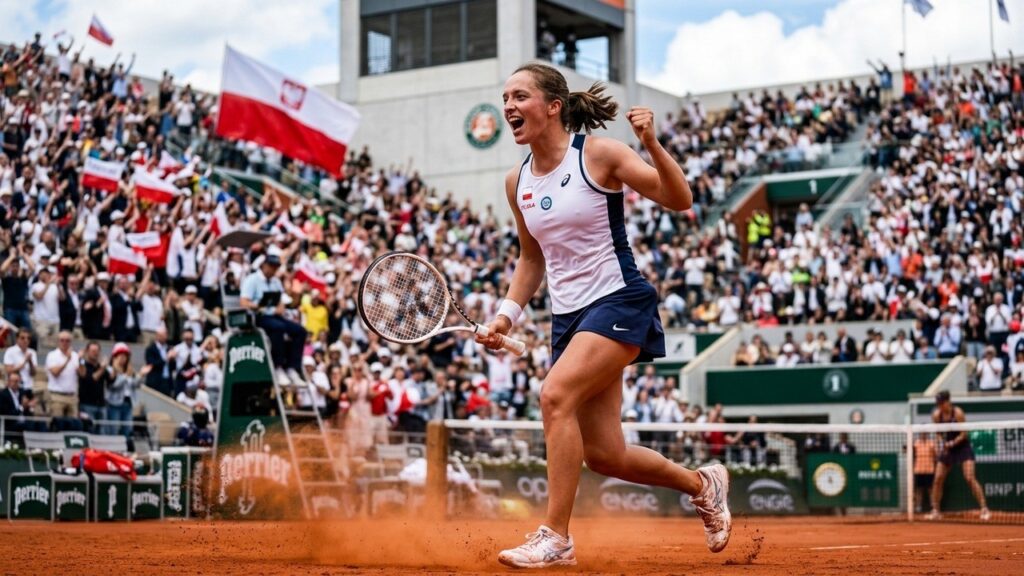 Maja Chwalinska : La Sensation Polonaise en Finale de Roland-Garros