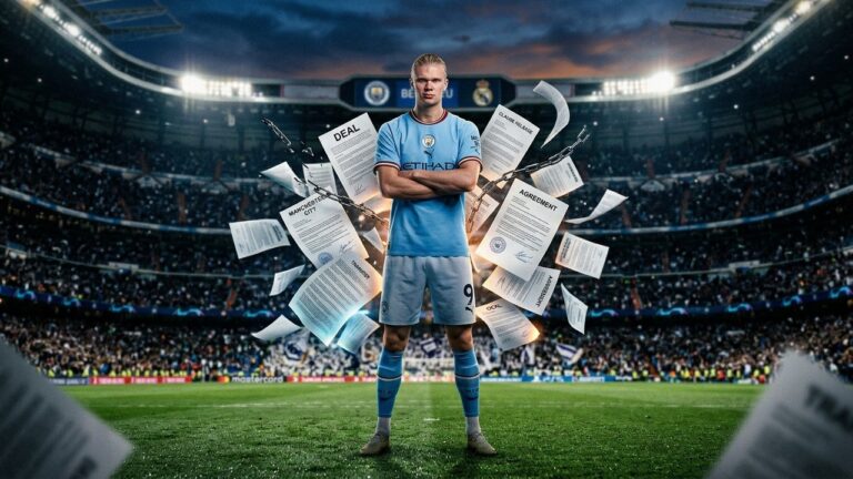 Manchester City Dément le Transfert d&rsquo;Haaland vers le Real Madrid