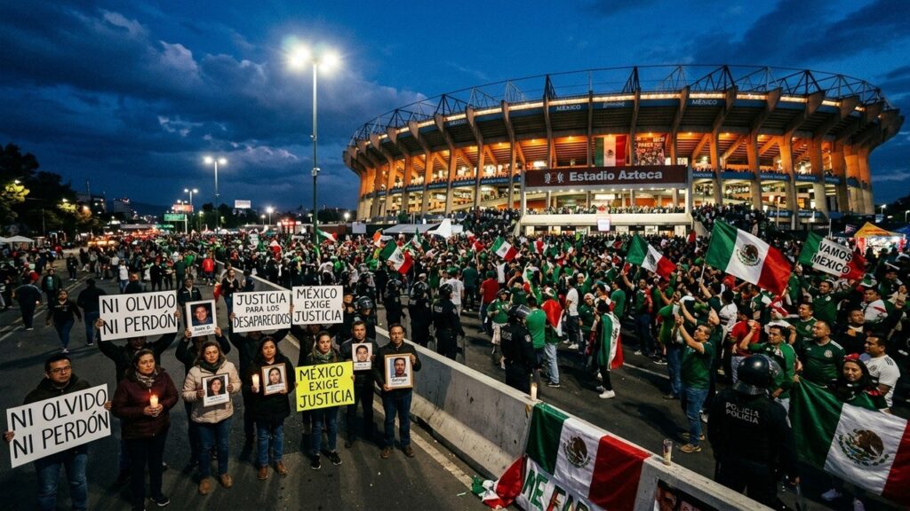Manifestations Au Stade Azteca :Writing the blog article Tensions Avant Le Match D&rsquo;Ouverture Du Mondial 2026