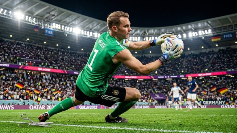 Manuel Neuer Coupe Ses Manches : La Règle FIFA EnfreWriting the blog articleinte en Coupe du Monde