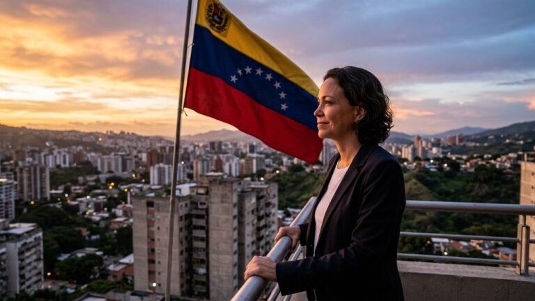 María Corina Machado Négocie une Transition au Venezuela