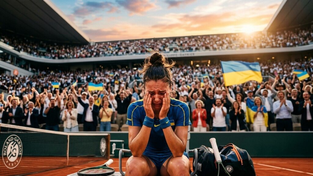 Marta Kostyuk Bouleversée : L’Émotion d’une Ukrainienne en Demi-Finale à Roland-Garros