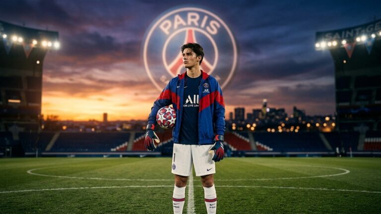 Martin James : Le Jeune Gardien du PSG sur le Départ Cet Été