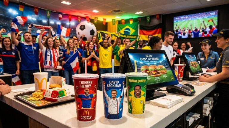McDonald’s Menu Spécial et Gobelets Collectors pour la Coupe du Monde 2026