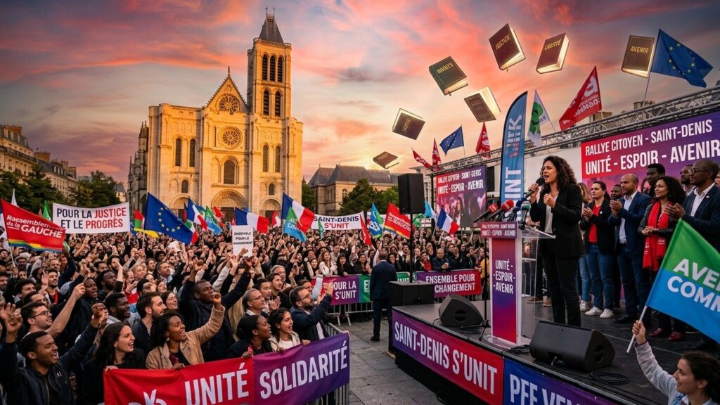 Mélenchon à Saint-Denis : Ernaux et Vuillard Soutiennent la Campagne 2027
