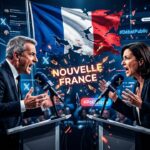 Mélenchon et Le Pen S&rsquo;Écharpent sur X : Nouvelle France en Feu