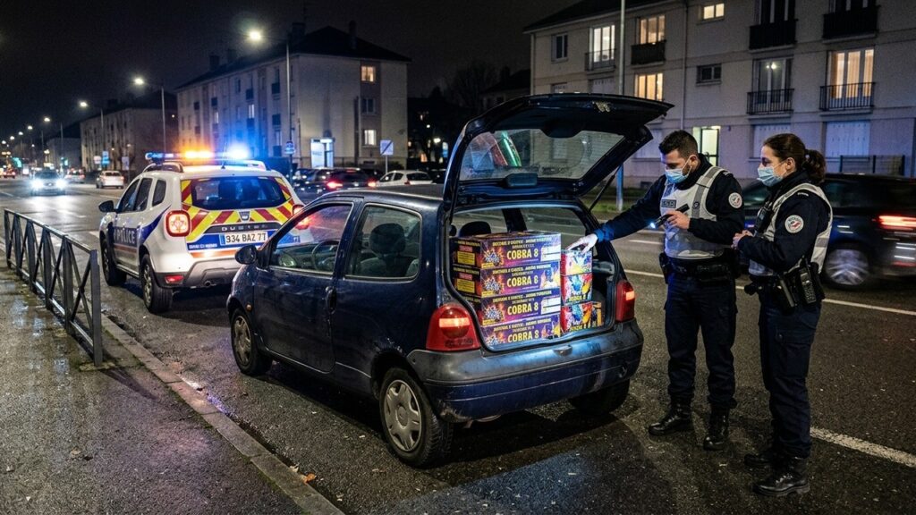 Melun : Cinq Cartons de Mortiers Saisis Après Refus d&rsquo;Obtempérer