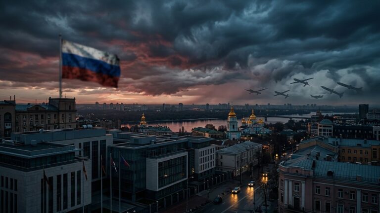 Menaces Russes sur Kiev : Le Signe d&rsquo;un Kremlin en Difficulté ?Writing the French blog article