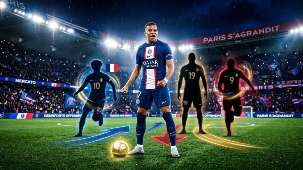 Mercato PSG : Les Profils Attaquants que Paris Suit de Près