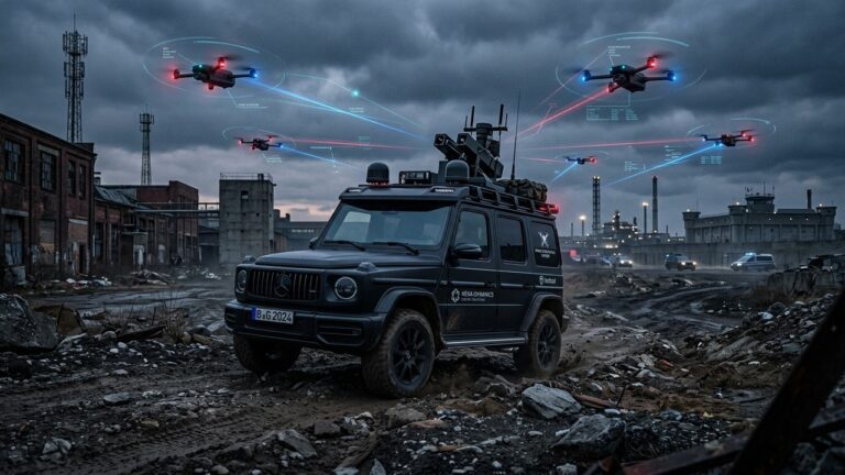 Mercedes-Benz Intègre Drones Intercepteurs dans ses SUV G-Class